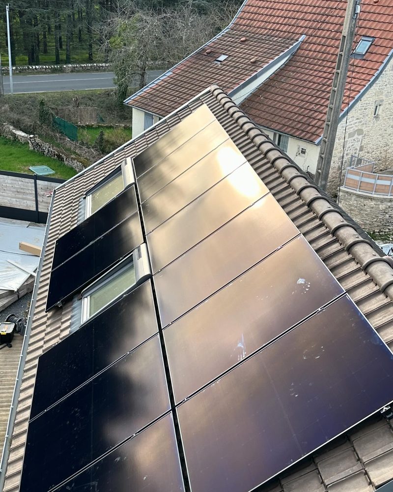 Panneaux sur toiture